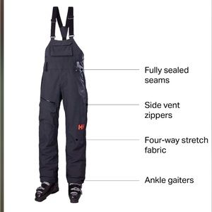 Helly Hansen Powder Queen Ski Pants Bib - Small